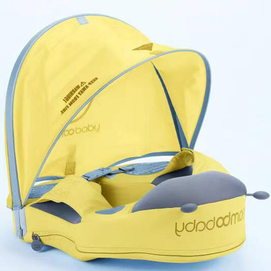 Mambobaby™ Lieveheersbeestje Schouder Zwemvest - Onzinkbaar babyzwemvest met zonnekap 4.