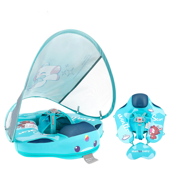 Mambobaby™ KuKuKiKi | Luchtvrije Babyzwemband & Trainer (3-24m)