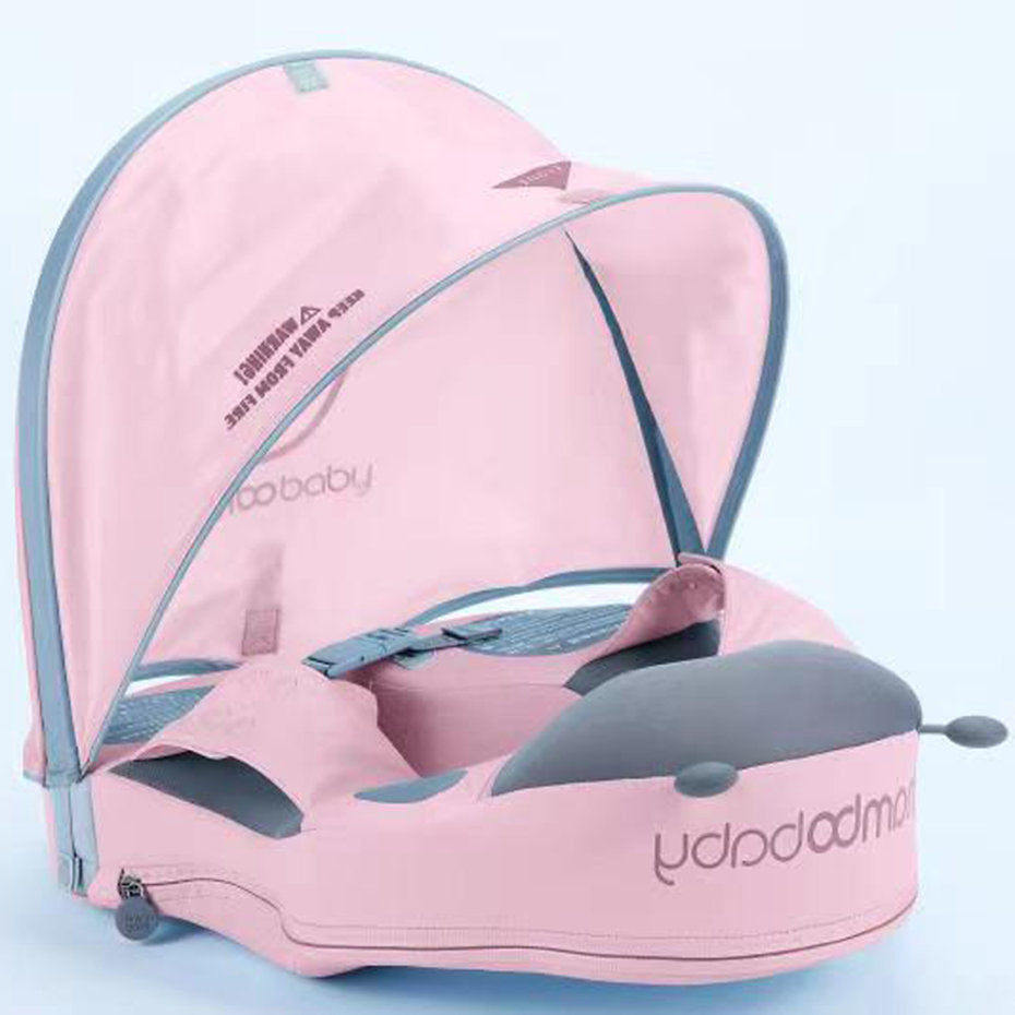 Mambobaby™ Lieveheersbeestje Schouder Zwemvest - Onzinkbaar babyzwemvest met zonnekap 3.